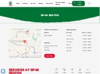 Website Screenshot SPAR Seaton