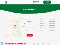 Website Screenshot SPAR St Blazey