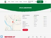 Website Screenshot SPAR Jamestown