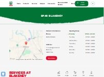 Website Screenshot SPAR Blakeney
