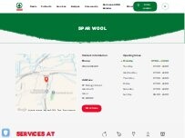Website Screenshot SPAR Wool