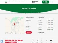 Website Screenshot SPAR Main Street