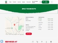 Website Screenshot SPAR Teignmouth