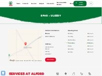 Website Screenshot SPAR - Ulceby