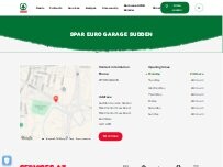 Website Screenshot SPAR Euro Garage Sudden