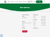 Website Screenshot SPAR Westhill