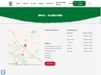 Website Screenshot SPAR - Alresford