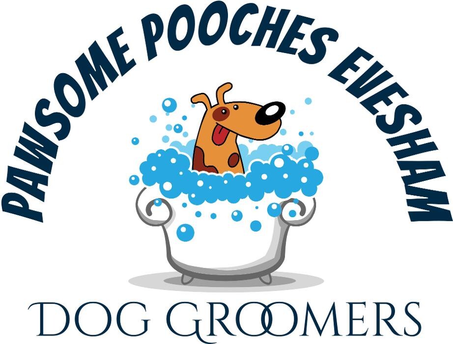 Pawsome Pooches Evesham Logo