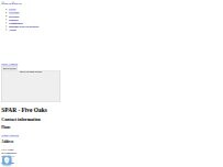 Website Screenshot SPAR - Five Oaks