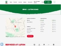 Website Screenshot SPAR - Luton Road