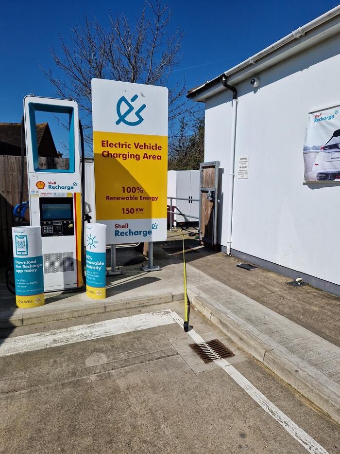 Images Shell Recharge Charging Station
