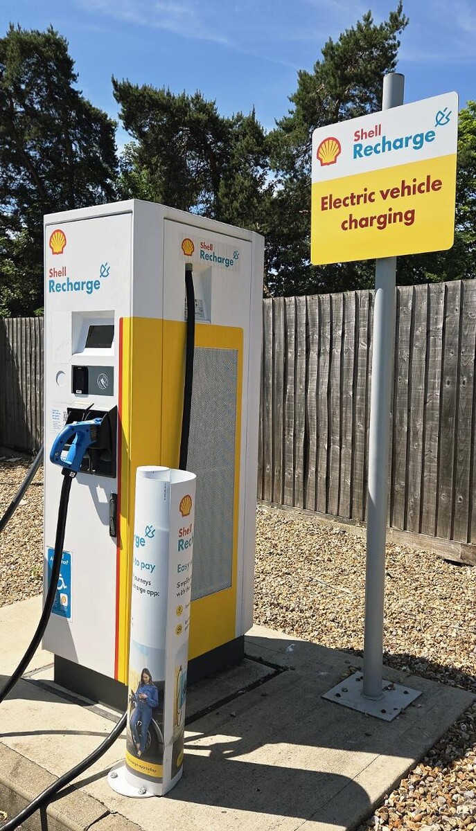 Images Shell Recharge Charging Station