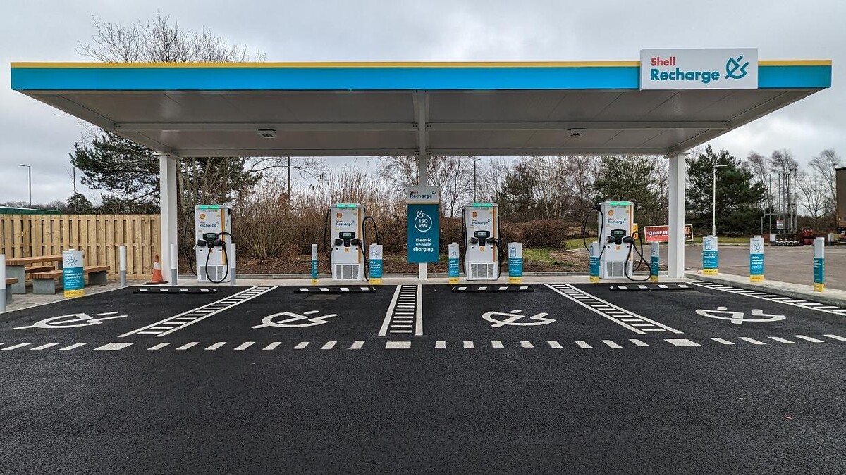 Images Shell Recharge Charging Station