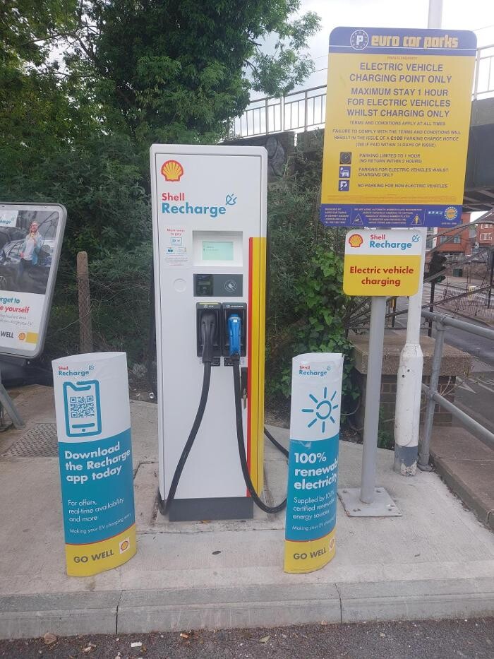Images Shell Recharge Charging Station