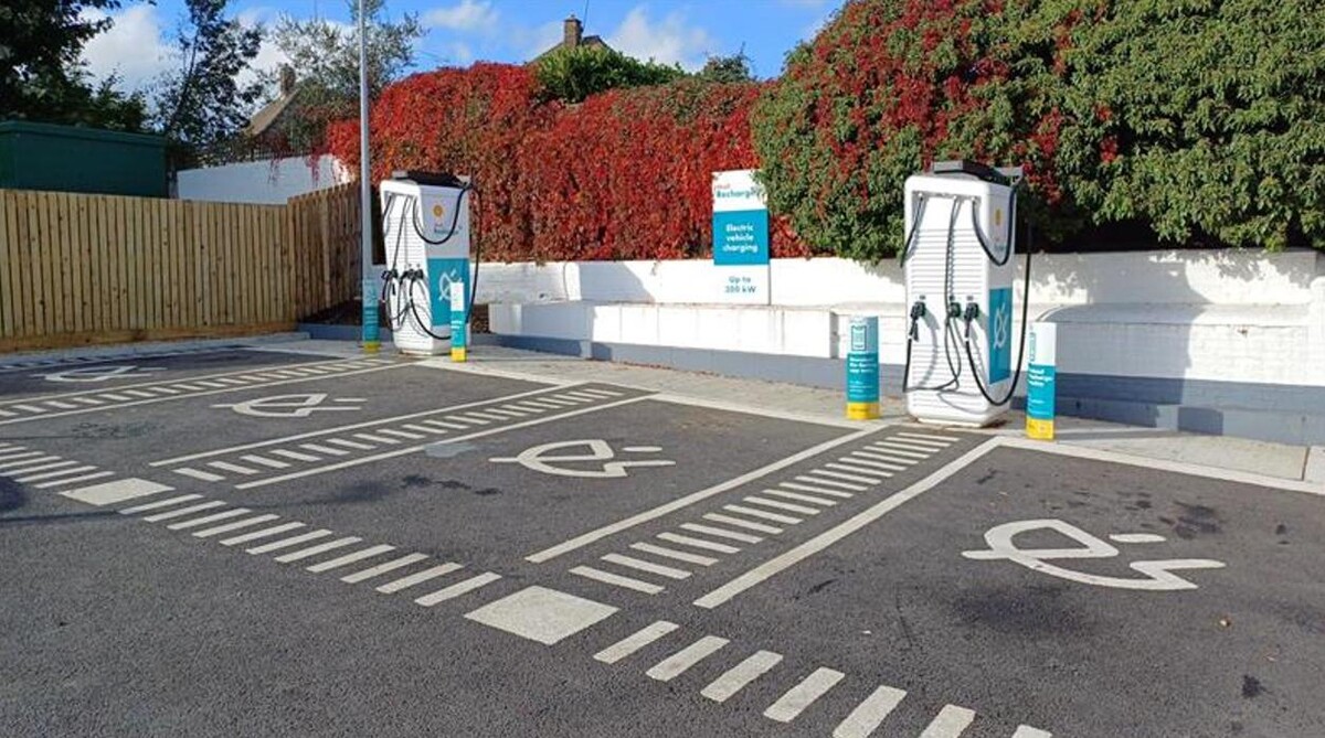 Images Shell Recharge Charging Station