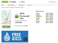 Website Screenshot ASDA Cafe