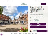 Website Screenshot Country Properties Estate & Letting Agents Ampthill