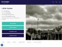 Website Screenshot Hunters Estate & Letting Agents Little Sutton