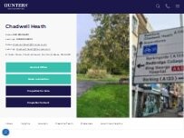 Website Screenshot Hunters Estate & Letting Agents Chadwell Heath