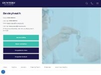 Website Screenshot Hunters Estate & Letting Agents Bexleyheath