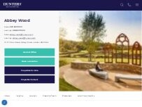 Website Screenshot Hunters Estate & Letting Agents Abbey Wood