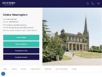 Website Screenshot Hunters Estate & Letting Agents Stoke Newington