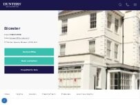 Website Screenshot Hunters Estate Agents Bicester