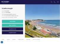Website Screenshot Hunters Estate & Letting Agents Scarborough