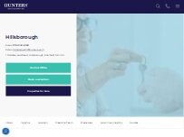 Website Screenshot Hunters Estate Agents Hillsborough