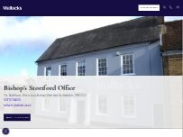 Website Screenshot Mullucks Estate & Letting Agents Bishop's Stortford