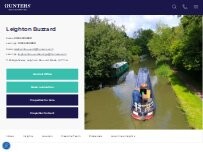 Website Screenshot Hunters Estate & Letting Agents Leighton Buzzard