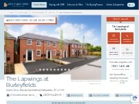 Website Screenshot David Wilson Homes - The Lapwings at Burleyfields