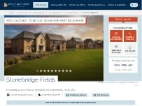 Website Screenshot David Wilson Homes - Stonebridge Fields