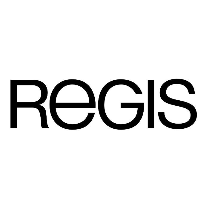 Regis Salon at James Bushell, Harvey Nichols Logo