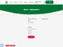 Website Screenshot SPAR - Newhaven