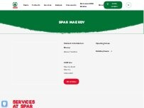 Website Screenshot SPAR Maerdy