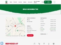 Website Screenshot SPAR Monkseaton