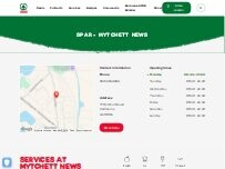 Website Screenshot SPAR - Mytchett News