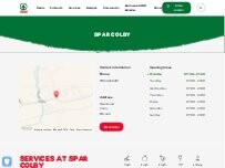 Website Screenshot SPAR Colby