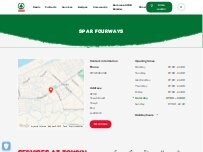 Website Screenshot SPAR Fourways