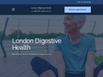 Website Screenshot London Digestive Health (LDH)