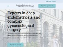 Website Screenshot London Endometriosis & Advanced Pelvic Surgery