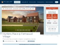 Website Screenshot David Wilson Homes - Hunters Place @ Fernwood Village
