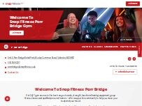 Website Screenshot Snap Fitness Parr Bridge