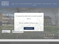 Website Screenshot White Rose Funerals LTD