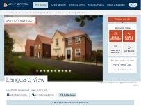 Website Screenshot David Wilson Homes - Languard View