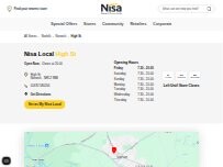 Website Screenshot Nisa Local