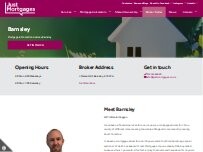 Website Screenshot Just Mortgages Barnsley