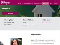 Website Screenshot Just Mortgages Northwich