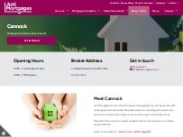 Website Screenshot Just Mortgages Cannock